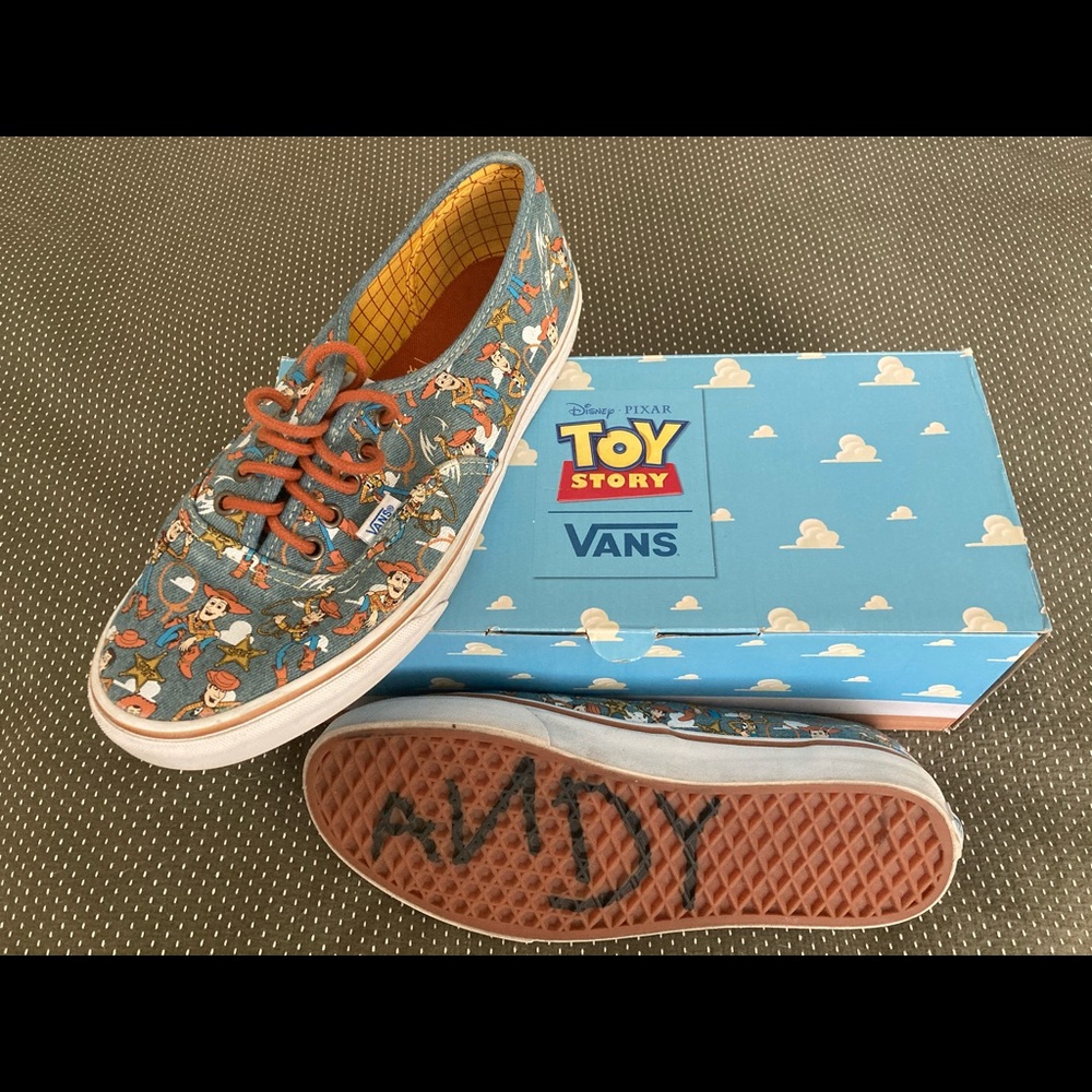 Used Men’s Toy Story x Vans Collab Sneakers